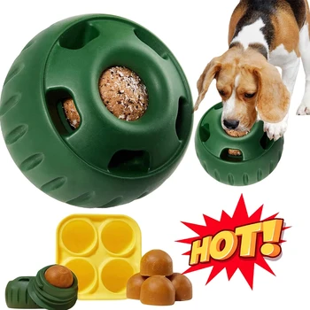 Refillable Silicone Dog Ball 1