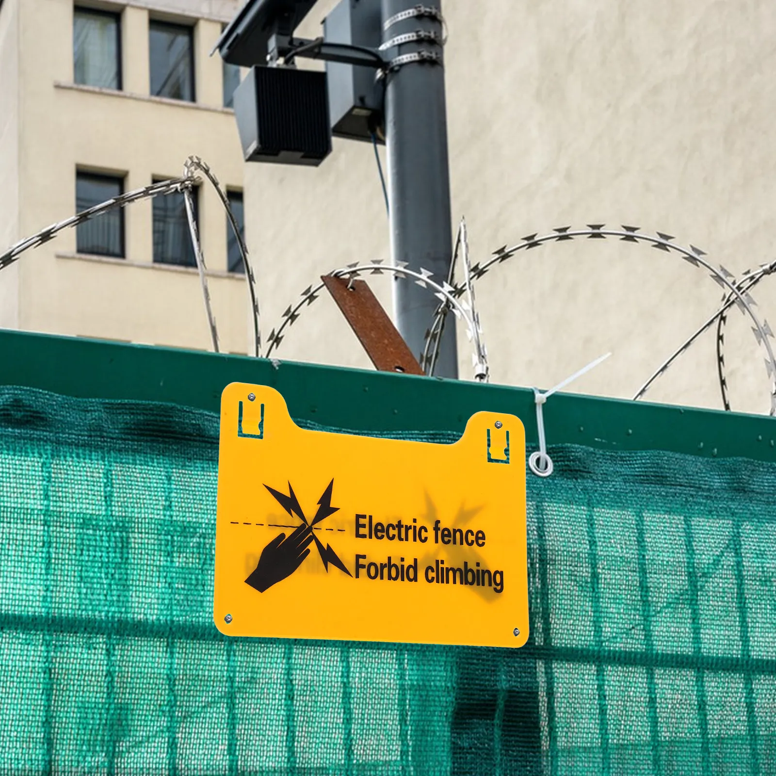 4 Adet Elektrikli Çit Uyarı Le - Home Security Electric Fence incelemesi ve fiyatı