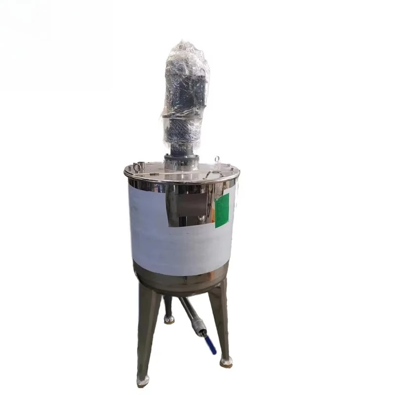 

Industrial Stainless Steel 304 100L Mixing Tank with Adjustable Speed Agitator Mixer for Making Cosmetics Soap Liquid