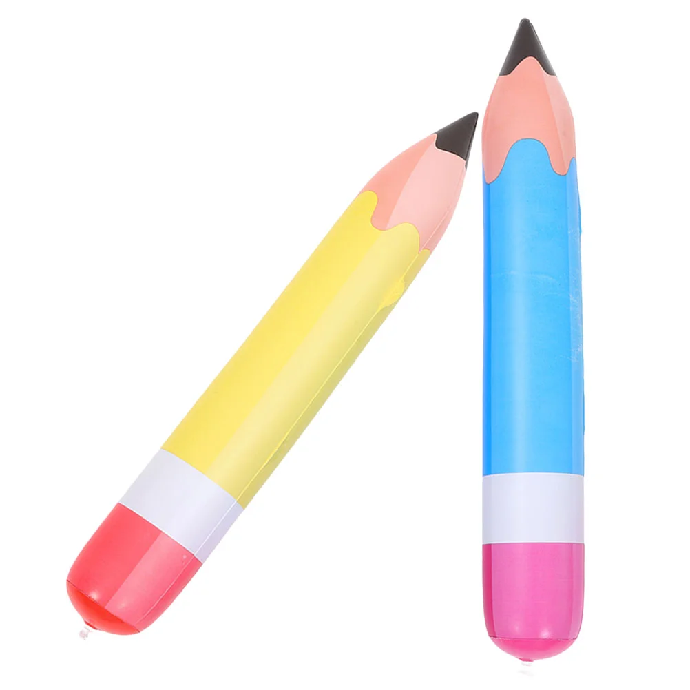 

Inflatable Pencil Balloon Balloons Arch Kit with Included Metal Back to School Decorations