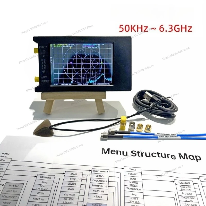 For VNA V2 V3 Upgrade 64 4 Inch 2.8 Inch 6G Vector Network Analyzer