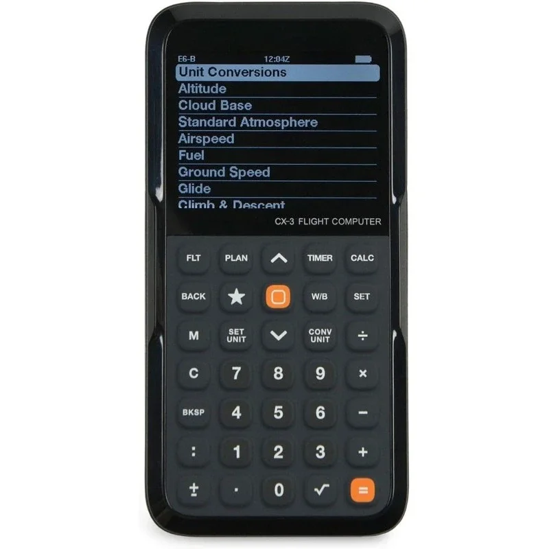 for Accurate Flight Planning and FAA Exam Preparation CX-3 Flight Computer – Advanced Electronic E6B