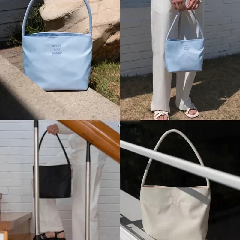 Mucu e ebano moda ricamo alta elastico impermeabile borsa ascellare Oxford borse di marca di lusso borsa a tracolla per ragazza