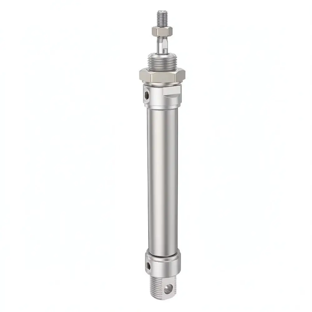 Reliable Stainless Steel Mini Pneumatic Cylinder Double Acting Industrial Automation Equipment Hardware For For Nuoweike