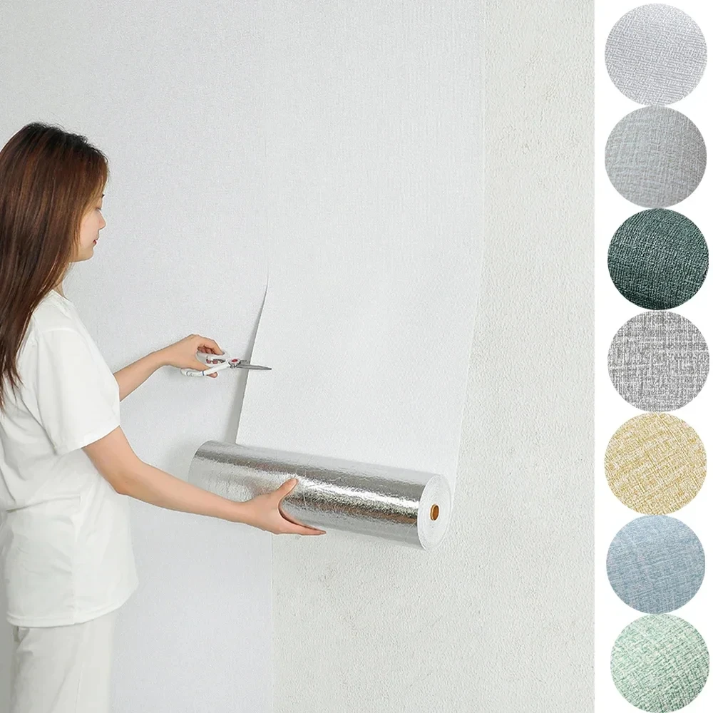 0.5mx2.8/10m 3D Wall Sticker Wallpaper Self-Adhesive Waterproof Wall Covering Panel for Living Room Bedroom Bathroom Home Decor