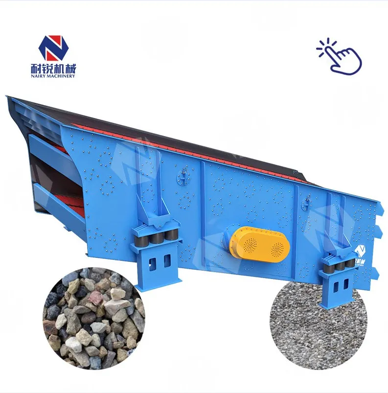 Eccentric Shaft Vibrating Screen Stone Concrete Vibrator Sieve Sand Classifier Rock Vibration Machine With Washing