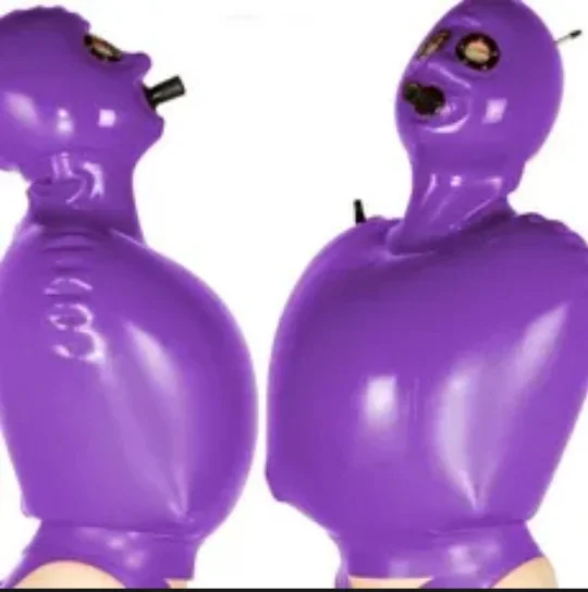 

Gummi Latex Rubber Catsuit Ganzanzug purple uniform Strumpfhose 0.4MM Masquerade Handmade Custom Cosplay