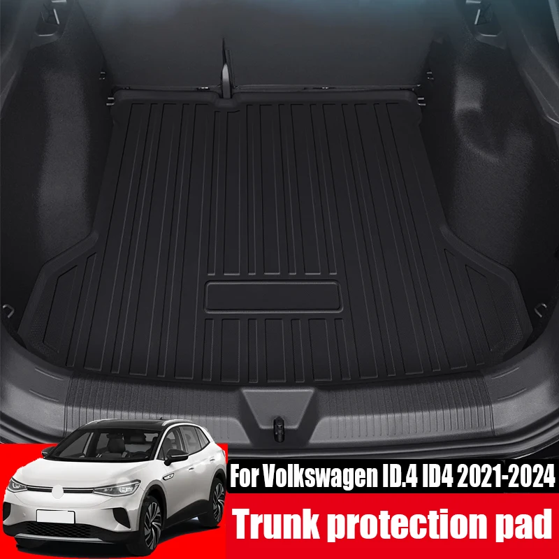 

Для Volkswagen VW ID.4 ID4 2021 2022 2023 2024 подушка багажника автомобиля материал ТПУ внутренний защитный компонент