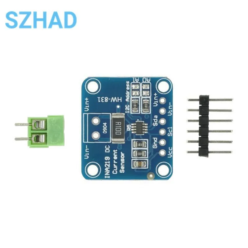 MCU-219 INA219 I2C Interfaces Zero-Drift Bi-directional Current / Power Monitoring Sensor Module