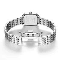 BERNY Luxury Brand Woman Watch New In High Quality S/S Square Ladies Quartz Watches Fashion Elegant Business Wristwatch - Image 5