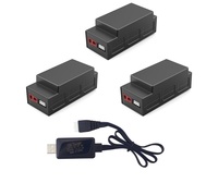 1-3pcs MJX Hyper Go 16208 16209 16210 1/16 R/C Car Off-road truck parts original 2S 7.4v 1050mAh Lipo battery/7.4V USB