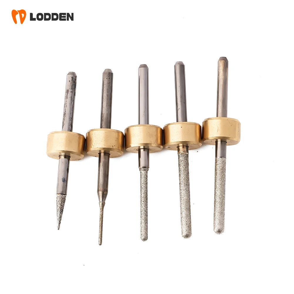 LODDEN Tandheelkundige freesgereedschappen voor Ivoclar PM3/PM5 Lithium Disilicaat Slijpen D3 Schacht CAD CAM Slijpboortjes Laboratoriummaterialen