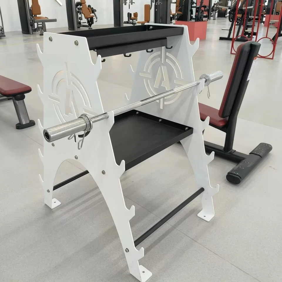 

Custom Logo Kettlebell Rack Gym Equipment Fitness Adjustable Portable Practical and Safety Foldable Metal Kettlebell Rack