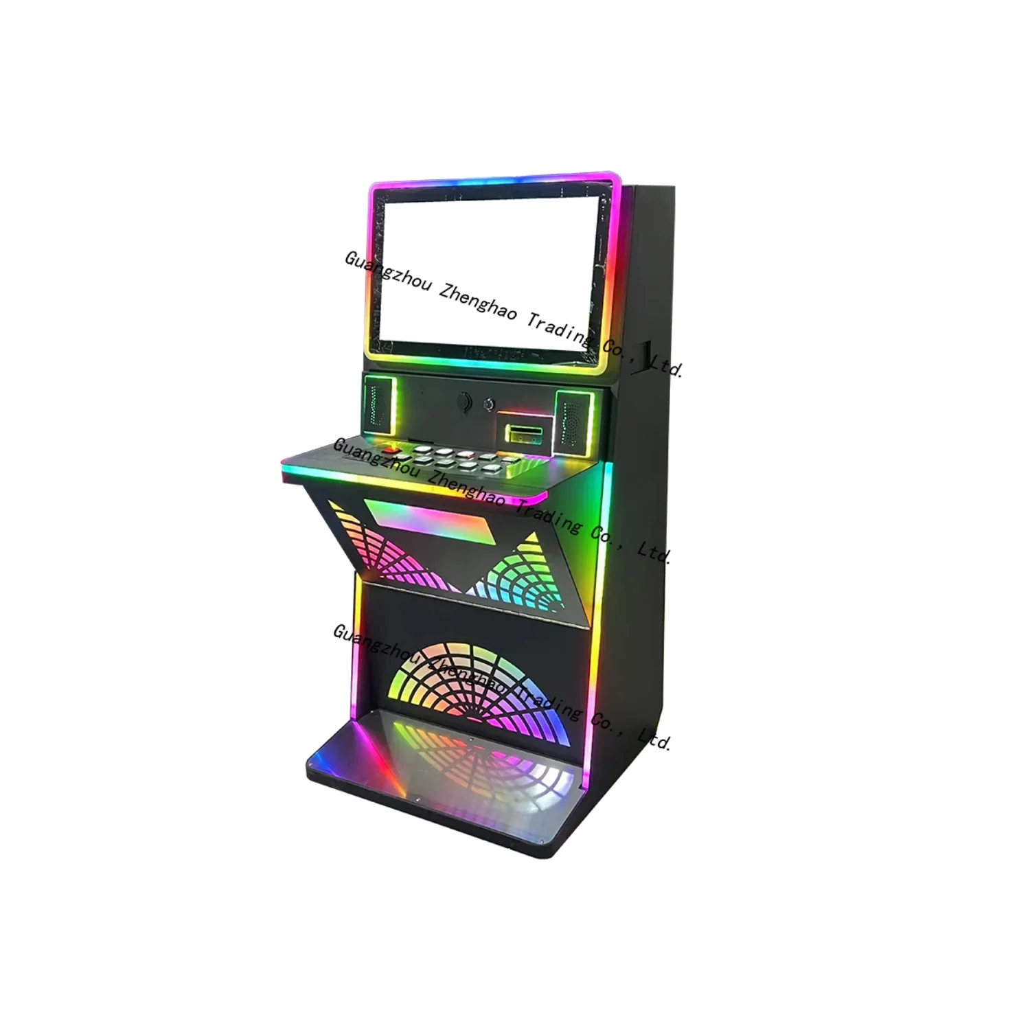 Highly Interactive 27-inch Touch Screen Commercial Coin Operated Game Machine Vertical Metal Coin Pusher Entertainment Equipment