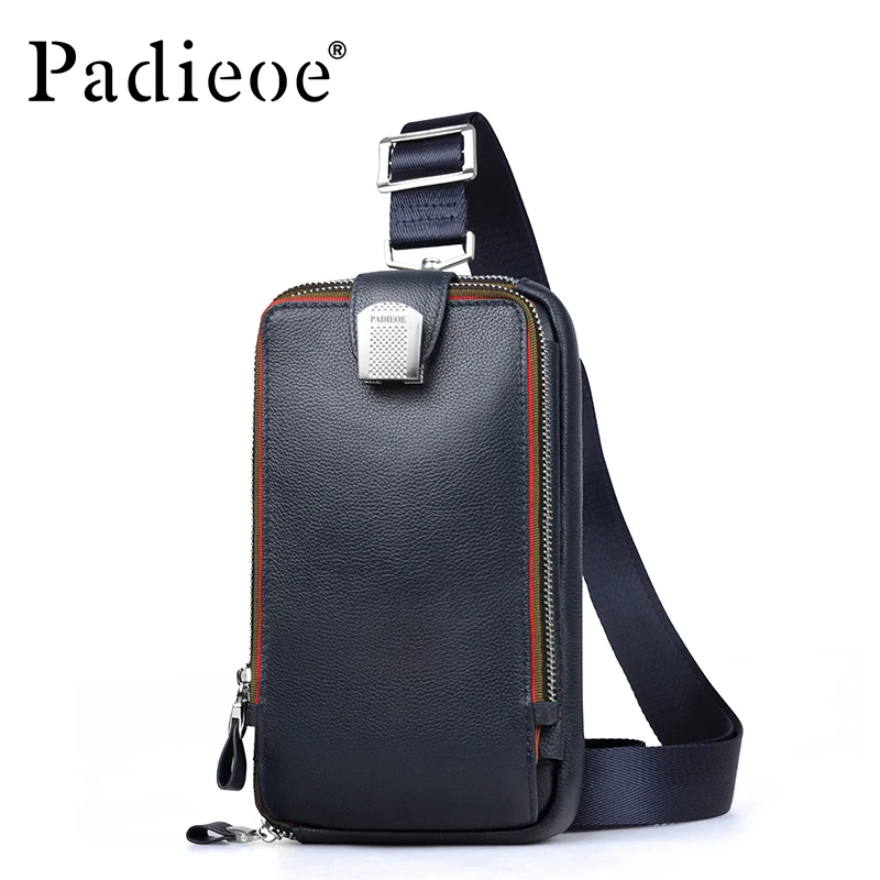 Top layer cowhide fashionable casual crossbody bag made of genuine leather, trendy shoulder strap bag, multi-functional Korean