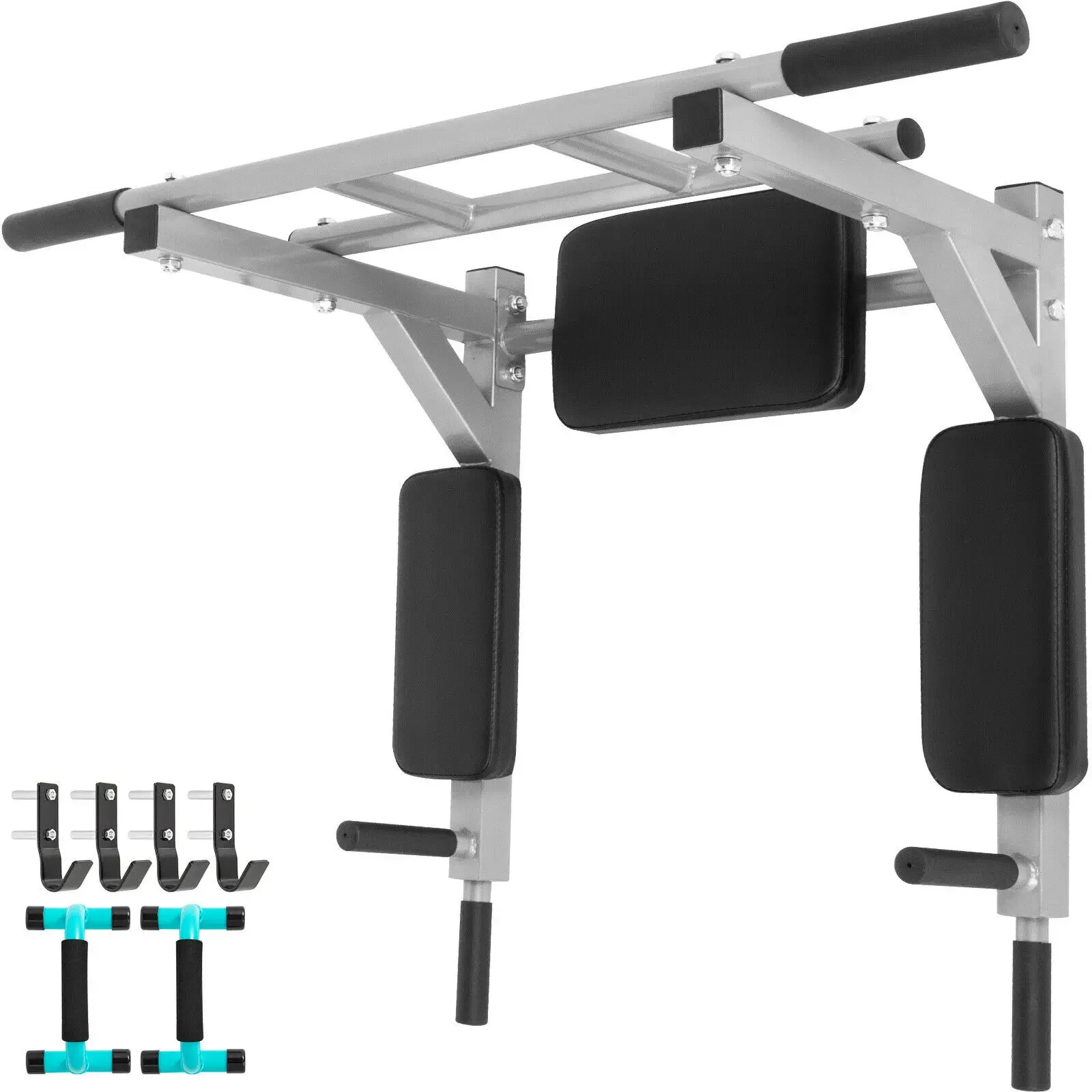 

Multifunctional Workout Equipment , Wall Mounted Chin Up Stand ,Power Tower Exercise Dip Bar