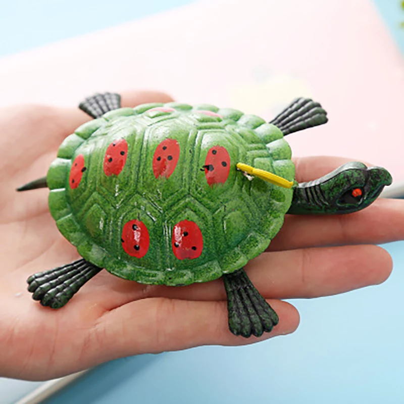 1Pcs Pull The Line Animal Will Walk Toy Creative Fun Pull String Turtle Rabbit Lobster Crab Nostalgic Classic Pull String Toys