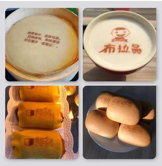 All Surfaces Printer for Restauran Coffee Cake Pastries Macaron Edible Ink Printer Pen Food Printing Machine