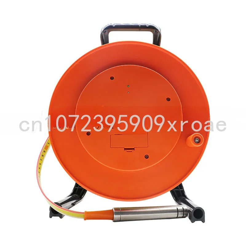 15mm probe underground water well depth sensor, steel ruler with deep well water level gauge