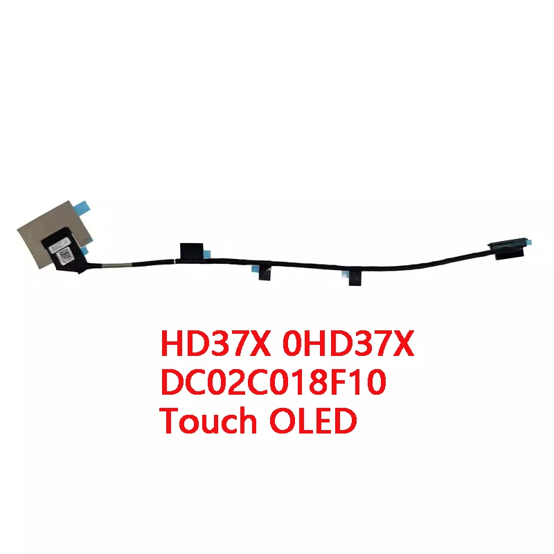 NEW Genuine Laptop LCD OLED Cable For Dell Pro 14 Premium PA14250 PA14255 JDB46 Touch HD37X 0HD37X DC02C018F10