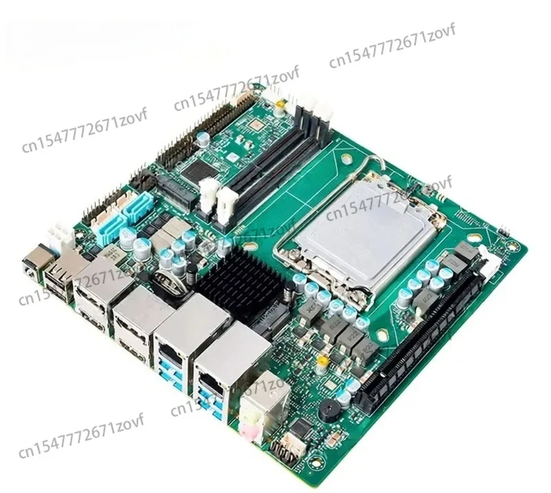13th generation Mini Itx main board LGA 1700 H610 Q670 2 * LAN 2 * DDR5 X86 industrial all-in-one main board