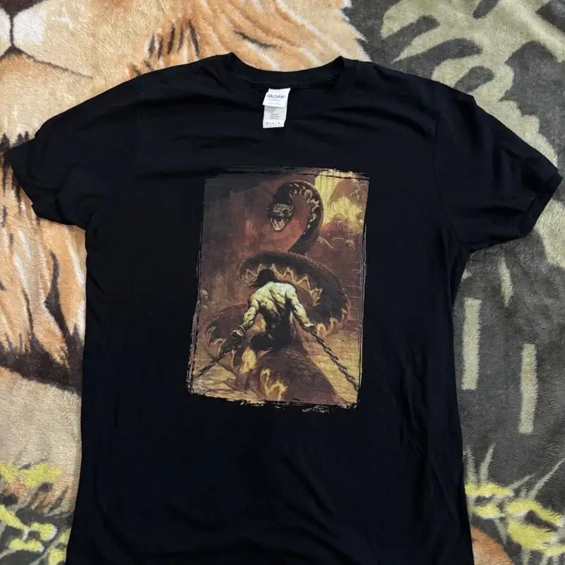 Футболка Conan The Barbarian Sz Med для взрослых, черная классическая *Neat*