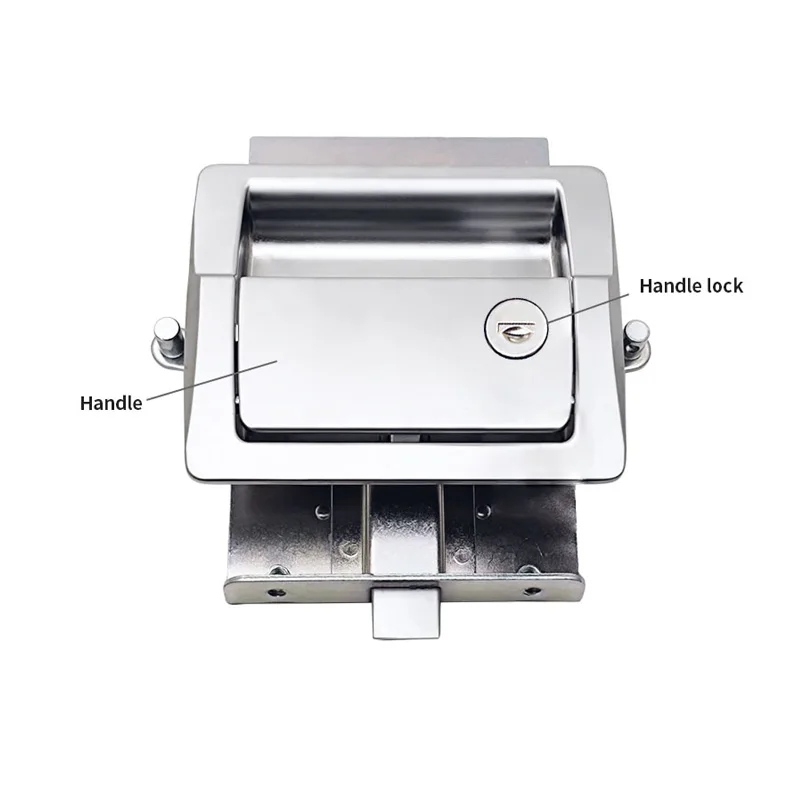 Reversible Double Side Truck Door Latch Locks Push and Pull Type RV Toolbox and Caravan Lock Panel Handle