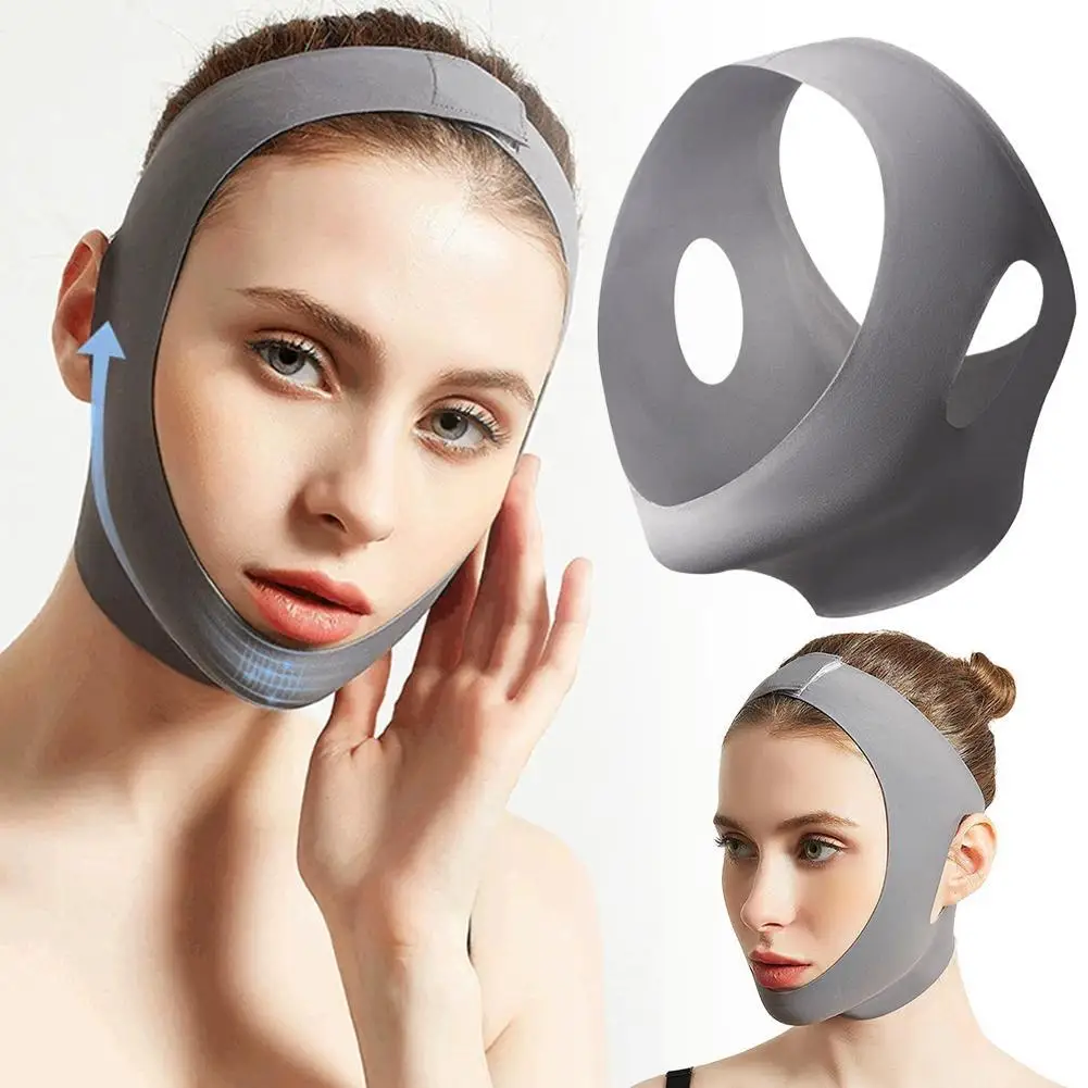 

1PCS V-Shaped Firming Lifting Mask with Peptides & Collagen Hydrating Moisturizing Gel Patches for Double Chin Cheek Care Mask