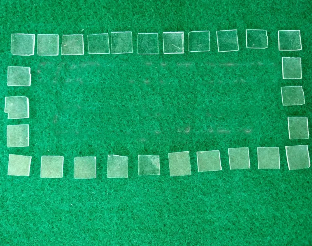 

Одноразовая оконная деталь из бромида калия, соляная деталь, инфракрасное окно, кристалл, первичный чип, высокая коэффициент пропускания, квадрат 14 мм x 1