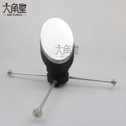 Secondary Mirror Mount Bracket For DIY Newtonian Reflecting Telescope 40mm Minor Axis Secondary Mirror & 250mm OD Mirror Tube