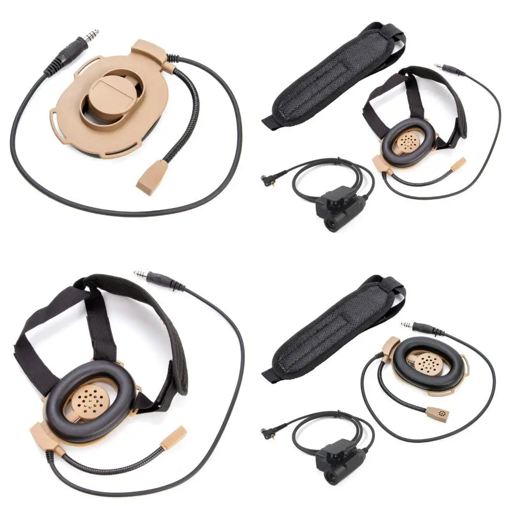 31BA Adjustable Headband Headset Set With MTP850 U94 PTT For PR1500 HT1000 JT1000 MT2000 MTX838 Seamlessly Team Coordination