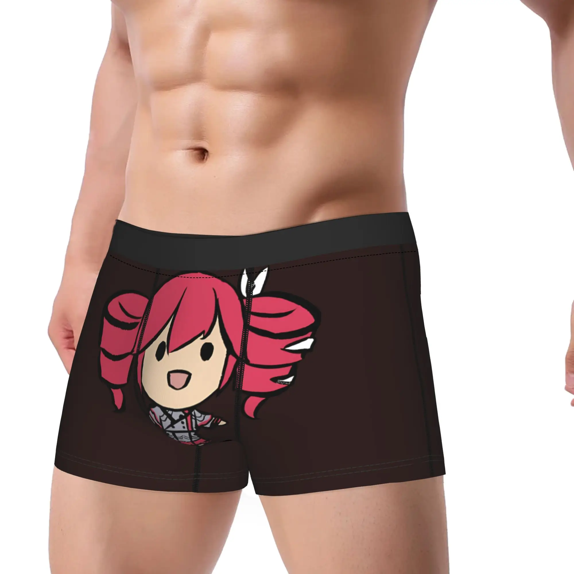 Triple Baka Kasane Teto  Underwear  Male Boxer Brief Elastic Boxer Shorts Hot Sale Custom DIY Large Size Underpants