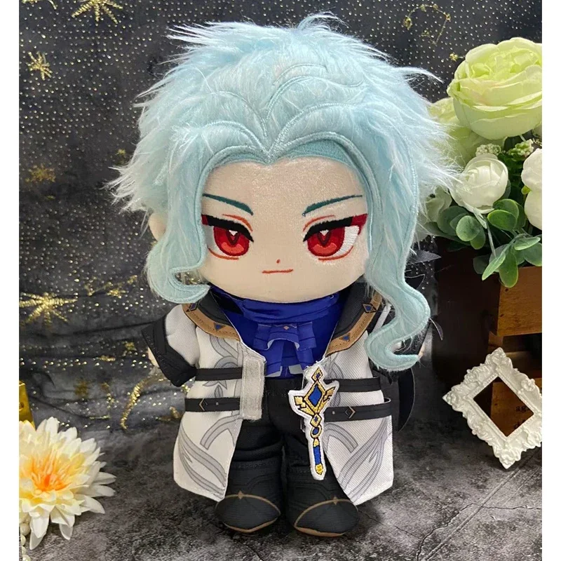 Anime Game Genshin Impact II Dottore The Doctor Plush Doll Stuffed Toy Plushies Chothes Dress Up Clothing Cartoon Figure Toys