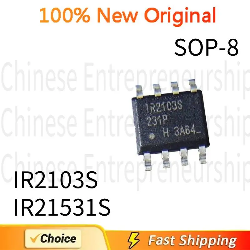 10 PCS SOP-8 SMD IR2103S IR2103STRPBF IR21531S IR21531STRPBF SOP-8 SMD Bridge driver driver ic chip 100%Quality Original