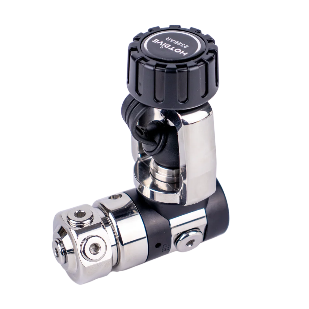 

2026 Assurance Stainless Steel Scuba Diving Equipment First Stage Regulator Diving Gear YOKE Swim Dive Gear Accessory