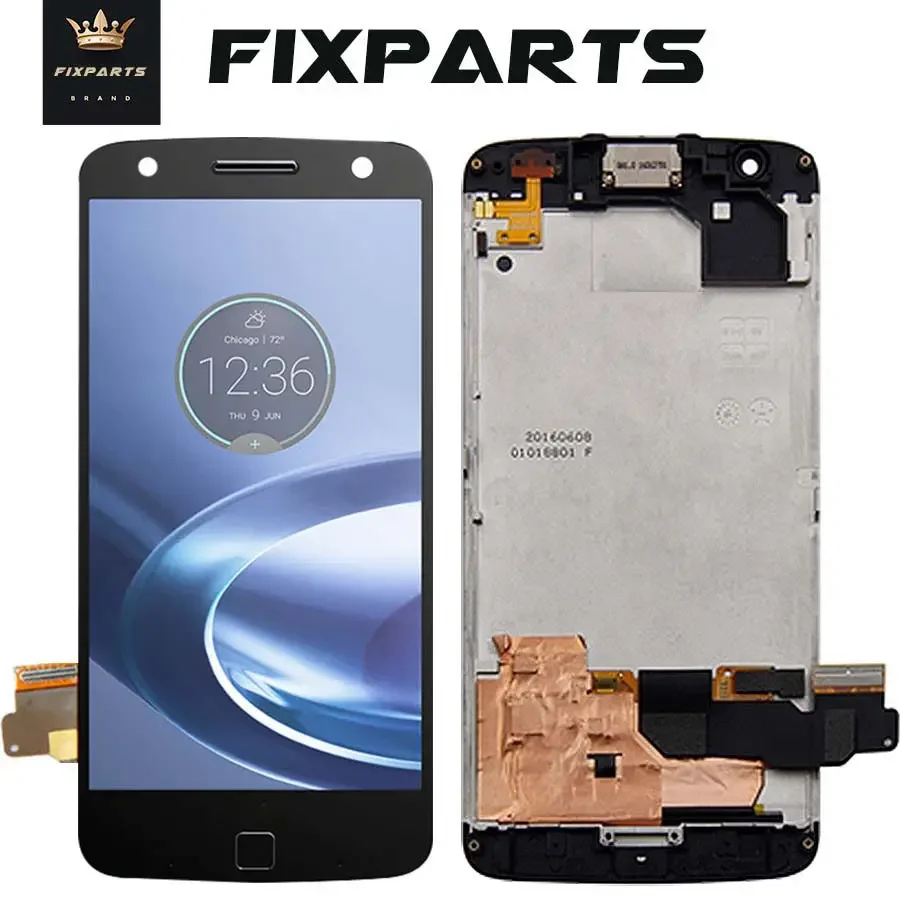 High Quality For Motorola Moto Z Force LCD Display Touch Screen Digitizer Assembly XT1650 LCD For Moto Z Display