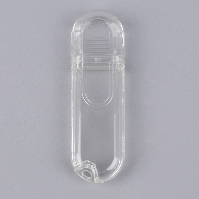 Small Plastic Instrument Enclosure USB Stick Junction Housing Plastic Transparent U Disk Enclosure Plastic U Disk Housing