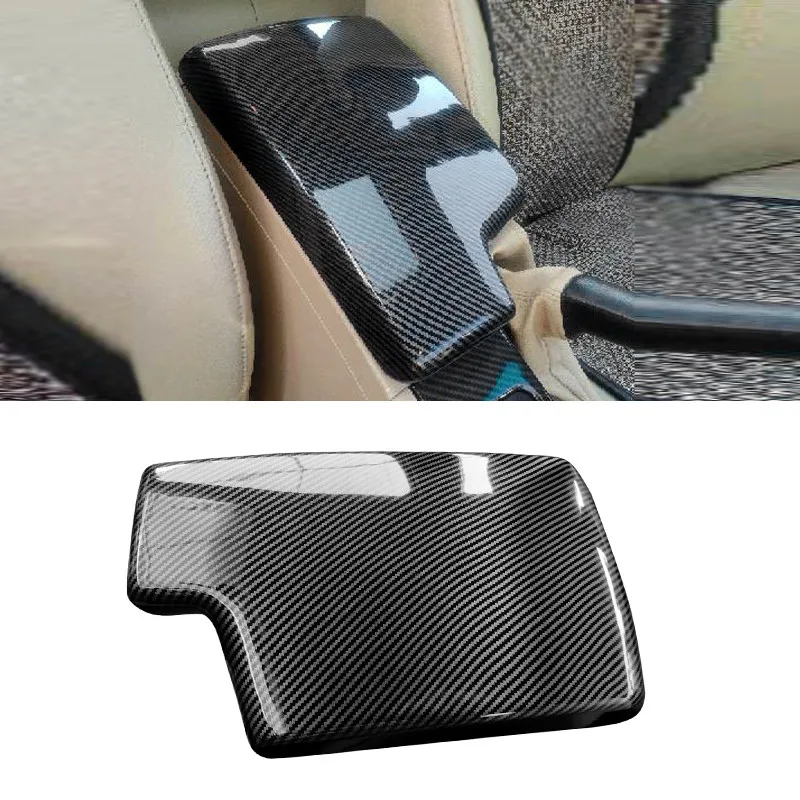 For BMW 3 Series E90 2005 2006 2007 2008 2009 2010 2011 2012 Car Styling Carbon Style Central Console Armrest Box Protect Cover