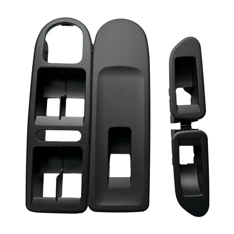 4PCS Window Control Switch Bezel Panel Cover Trim For Golf MK6 GTI 6 R32 09-12 5K4868345 5K4868346 5K0867255A 5K0867256