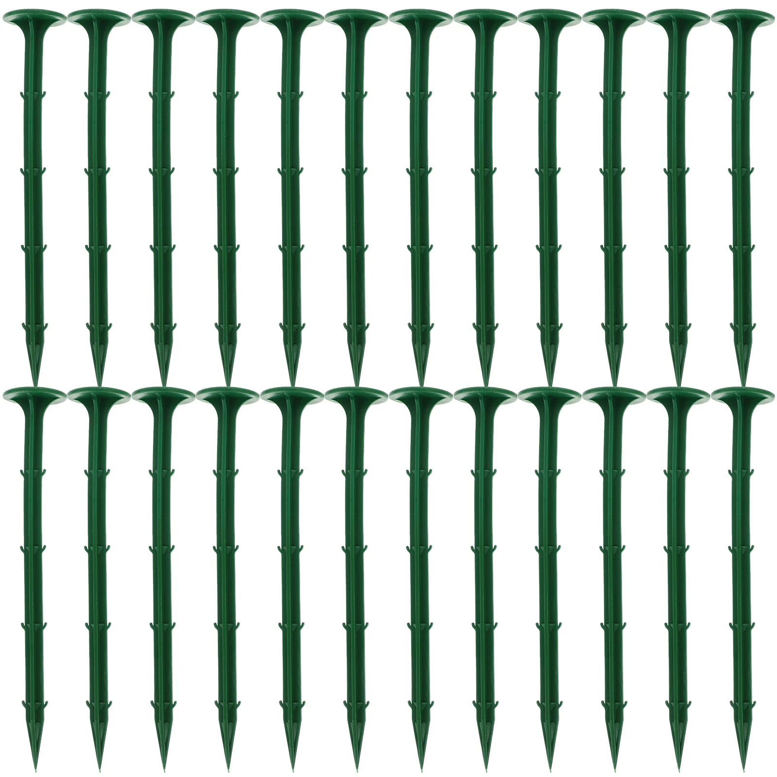 100 Pcs Plant Stakes Outdoor Orchard Greenhouse Nails Plants Yard for Landscaping Inflatable