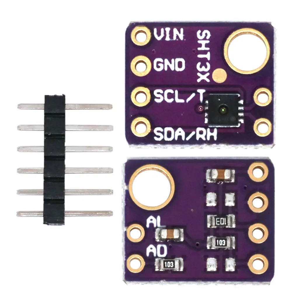 SHT30 I2C Interface Digital Output Temperature SHT31-D SHT31 Humidity Sensor module Accuracy Breakout Weather for Arduino