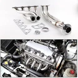 88-00 Honda Civic D-serisi EJ/EJ/EG/EH/EK D15 için paslanmaz egzoz manifoldu başlığı