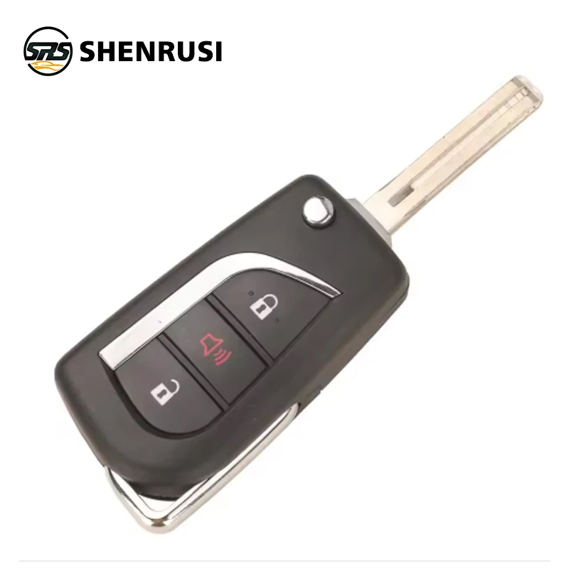 รีโมทรถยนต์ชิป SHENRUSI GQ4-73T /HYQ12BFA 314Mhz H (8A) สำหรับรถยนต์โตโยต้า RAV4 Camry Corolla ปี 2015 2016 2017 2018 2019 2020 2021