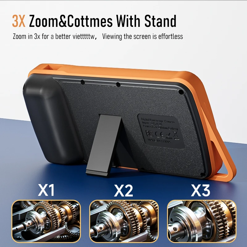 5‘’ Screen Endoscope Automotive Inspection Borescope Waterproof USB Probe LEDs Video Camera Single Dual Triple Autofocus Lens