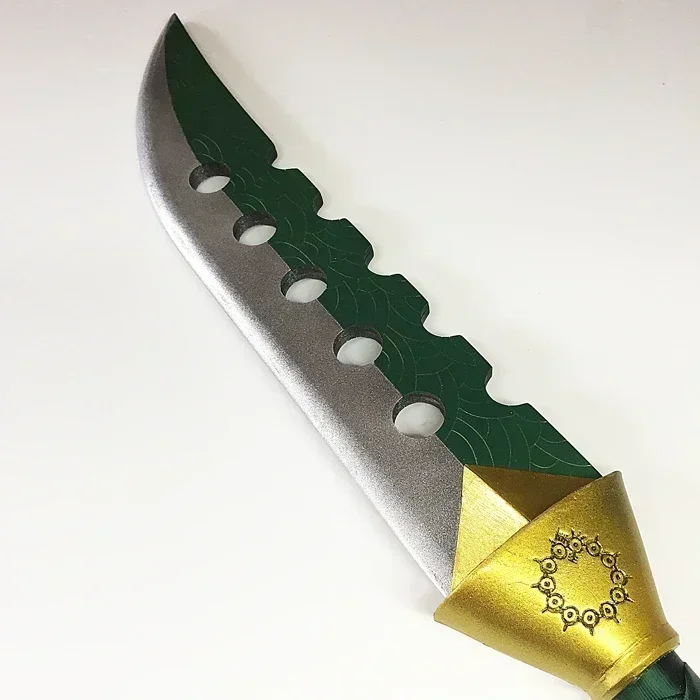 

58cm Cosplay Anime Wooden Sword Costume Party Prop Seven Deadly Sins Meliodas Demon Knife Lostvayne Replica Adult Toy