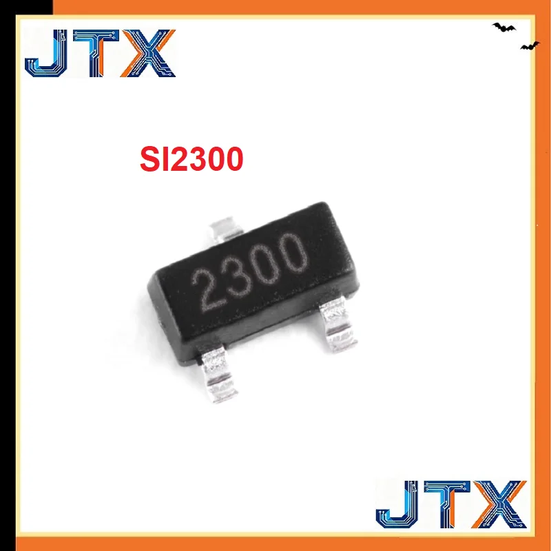 100PCS/LOT Field-effect transistor MOSFET SI2300 SI2301 SI2302 SI2305 SI2307 SOT23