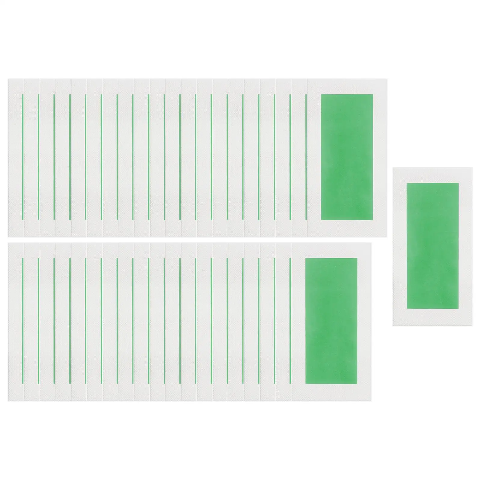 Bandes d'avertissement pour épilation, épilation, épilation, épilation, autocollant, outil d'épilation, papier ciré, corps, jambe, ati elles, bikini, zone, visage, 40 pièces
