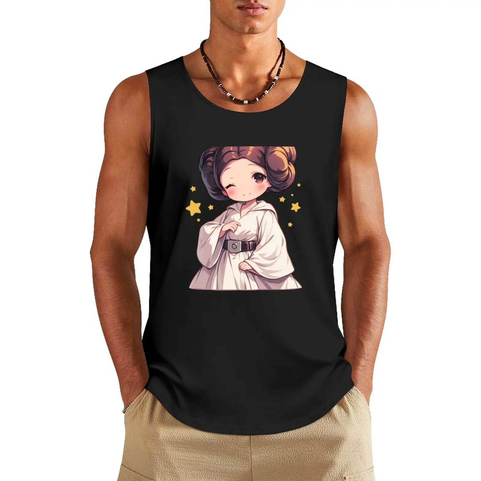 

Space siren Tank Top sleeveless t-shirts for men Men's clothing anime clothes anime