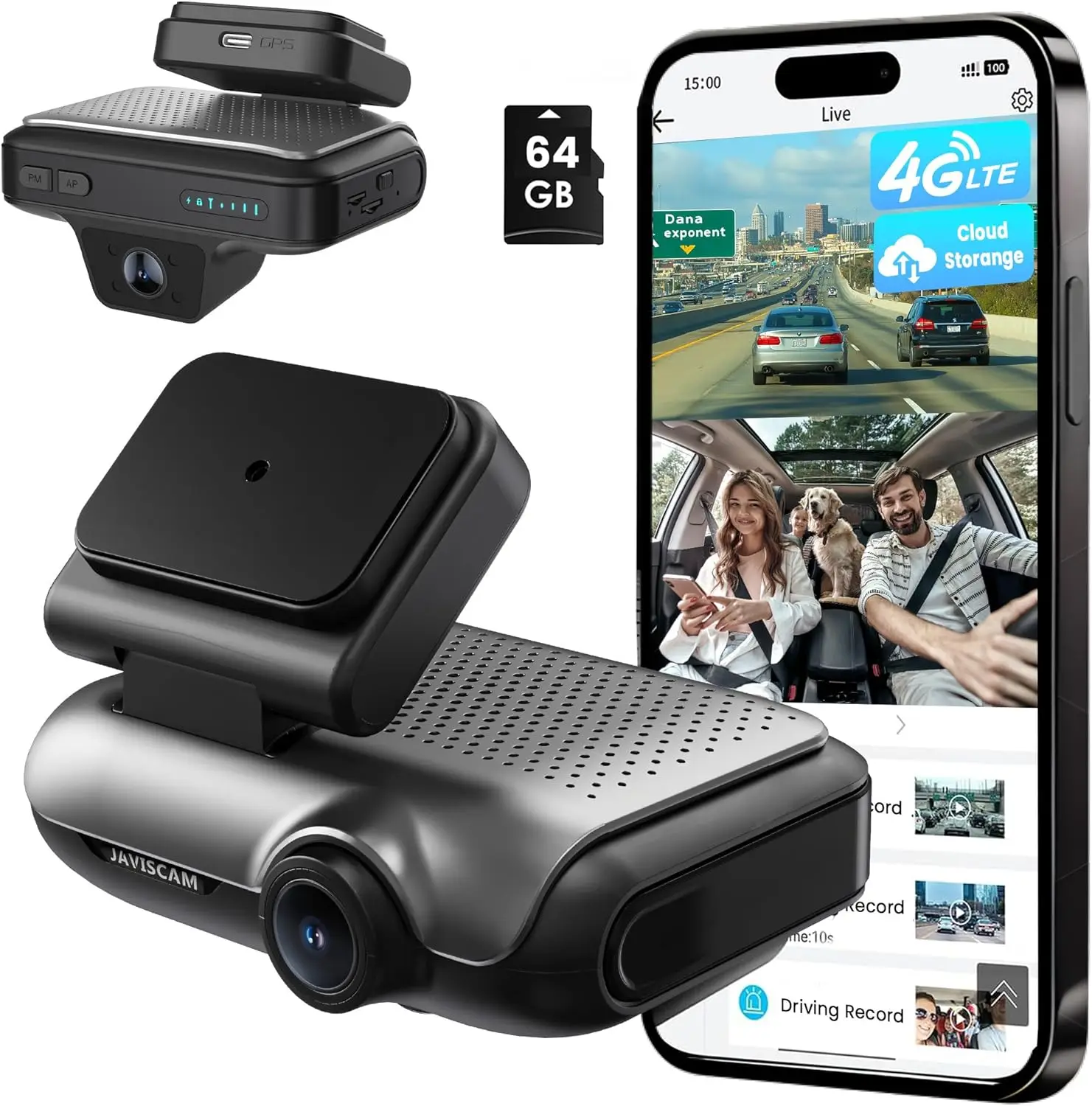 4G Dual 2K Dash Cam… - image