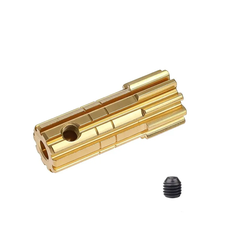 Upgrade Parts For Tamiya CW-01 RC Car Motor Gear 10T Pinion Gear For Lunch Box Or Midnight Pumpkin